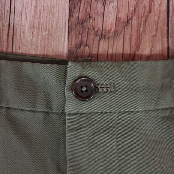 NWT Uniqlo Mens Size Medium Smart Ankle Pants Olive - Picture 5 of 15